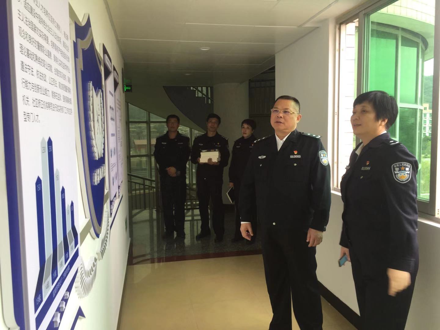 学院党委副书记陈昌明一行到刑执系检查指导党建工作
